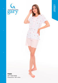 WOMEN'S PAJAMAS M/M P55025 Tellini S.r.l. Wholesale Clothing